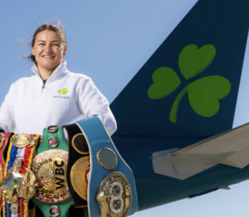 AER LINGUS ANNOUNCES PARTNERSHIP WITH IRISH BOXING ICON KATIE TAYLOR